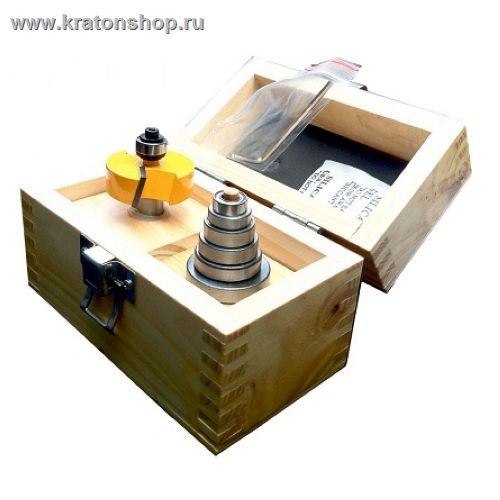 Набор фрез кром фальц 6шт подшип хв 12мм