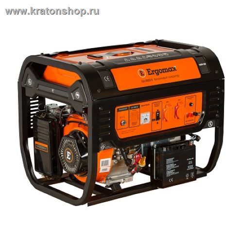 Генератор бензиновый ERGOMAX GA-4800E
