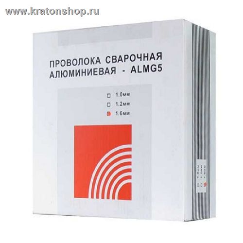 Сварочная проволока алюминиевая ALMG5 D.0,8 мм 0,5 кг