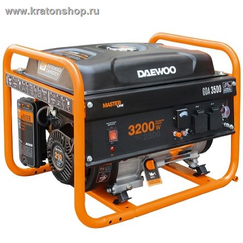 Генератор бензиновый Daewoo GDA 3500