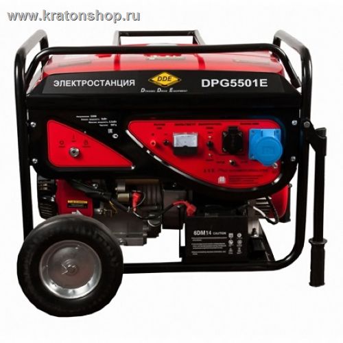 Генератор бензиновый DDE DPG5501E