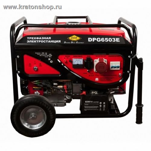 Генератор бензиновый DDE DPG6503E