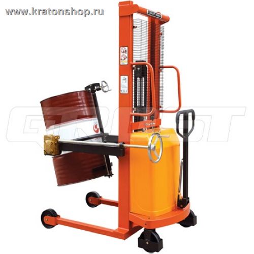 Бочкокантователь с электроподъемом GROST DSE 350/20