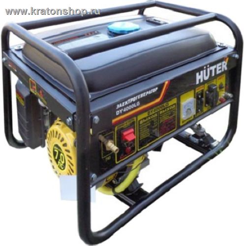 Генератор газ/бензин Huter DY4000LG