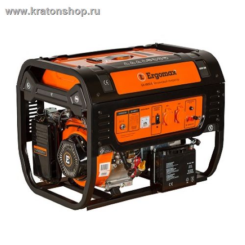 Генератор бензиновый ERGOMAX GA-6700 E