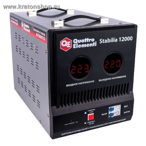 Стабилизатор напряжения QUATTRO ELEMENTI Stabilia 12000