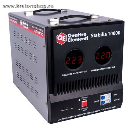 Стабилизатор напряжения QUATTRO ELEMENTI Stabilia 10000