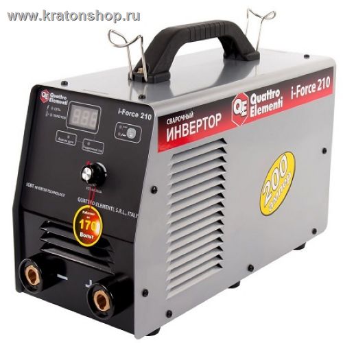 Сварочный инвертор QUATTRO ELEMENTI i-FORCE 210