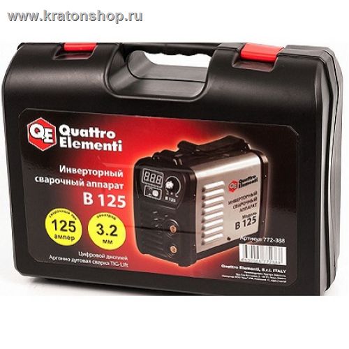 Сварочный инвертор QUATTRO ELEMENTI B 125