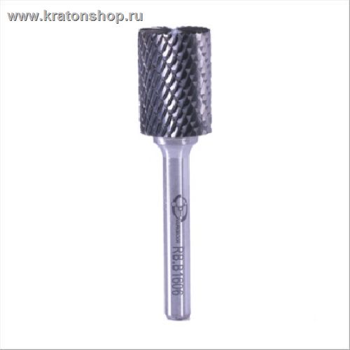Борфреза типа В - Цилиндр с торцовыми зубьями, O головки 6 мм