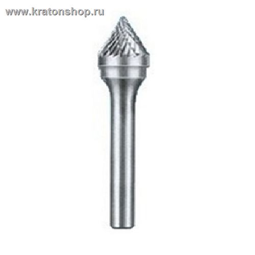 Борфреза типа J - Зенкер с вершиной 60 градусов, O головки 6 мм