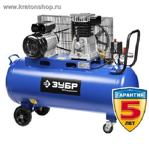 Компрессор с ременной передачей Зубр ЗКПМ-360-50-Р-2.2