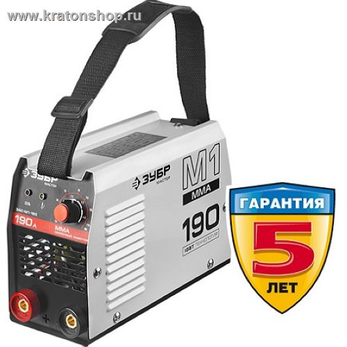 Сварочный аппарат инверторный Зубр, серия "Мастер" ЗАС-М1-190