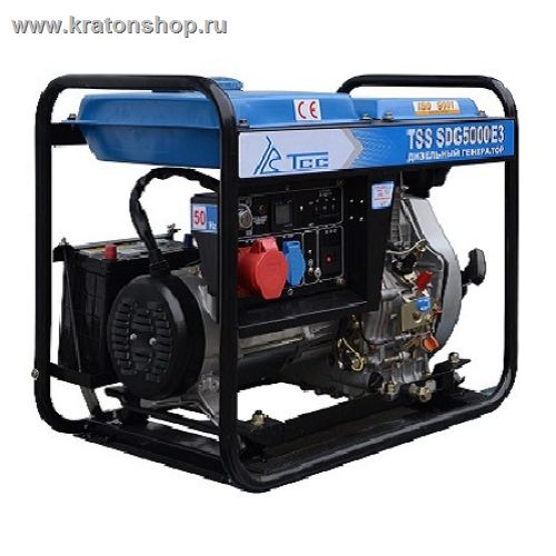 Генератор дизельный TSS SDG 5000E3