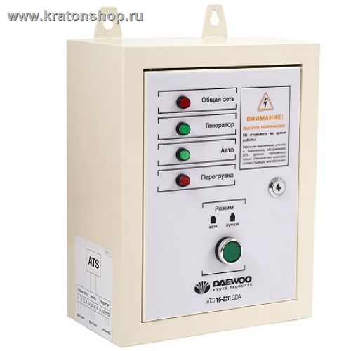 Блок автоматики Daewoo ATS 15-380GDA (блок автозапуска)