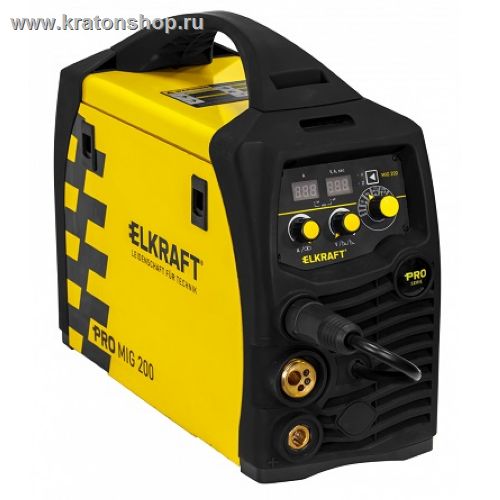 Сварочный полуавтомат ELKRAFT "PRO" MIG 200 Synergy (N229)
