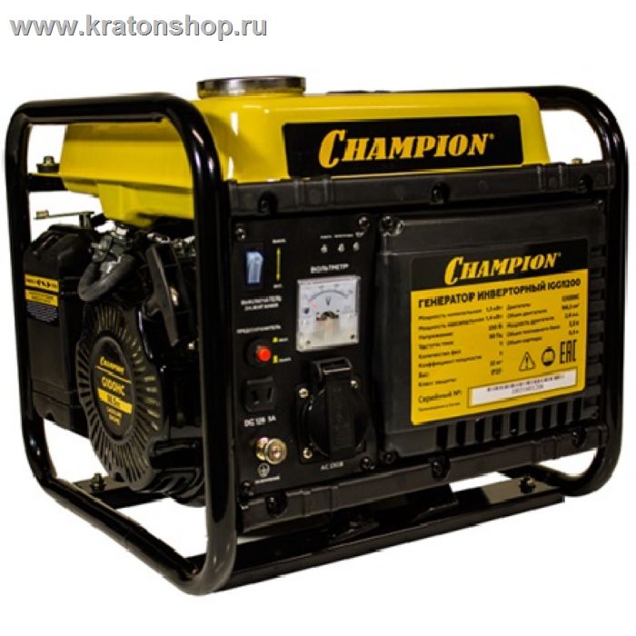 Генератор бензиновый инверторный Champion IGG 1200