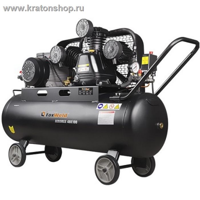 Компрессор с ременной передачей AEROMAX 480/100