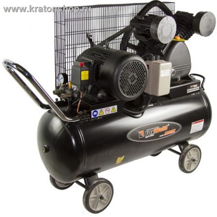 Компрессор с ременной передачей AEROMAX 550/100 - фото