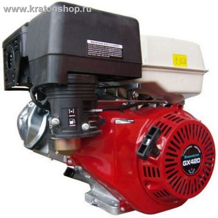 Двигатель бензиновый Grost GX 420 (S тип), аналог HONDA