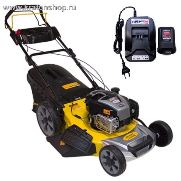 Газонокосилка бензиновая Champion LM5347EBS