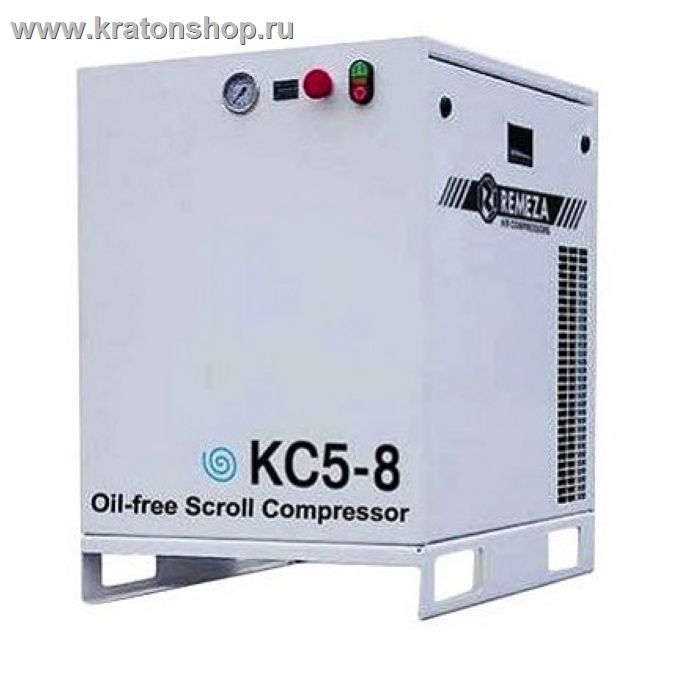 Компрессор спиральный безмасляный  Remeza КС5-8