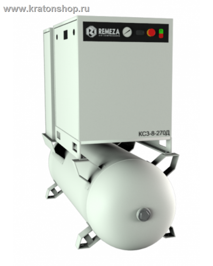 Компрессор спиральный безмасляный  Remeza КС5-8-270Д