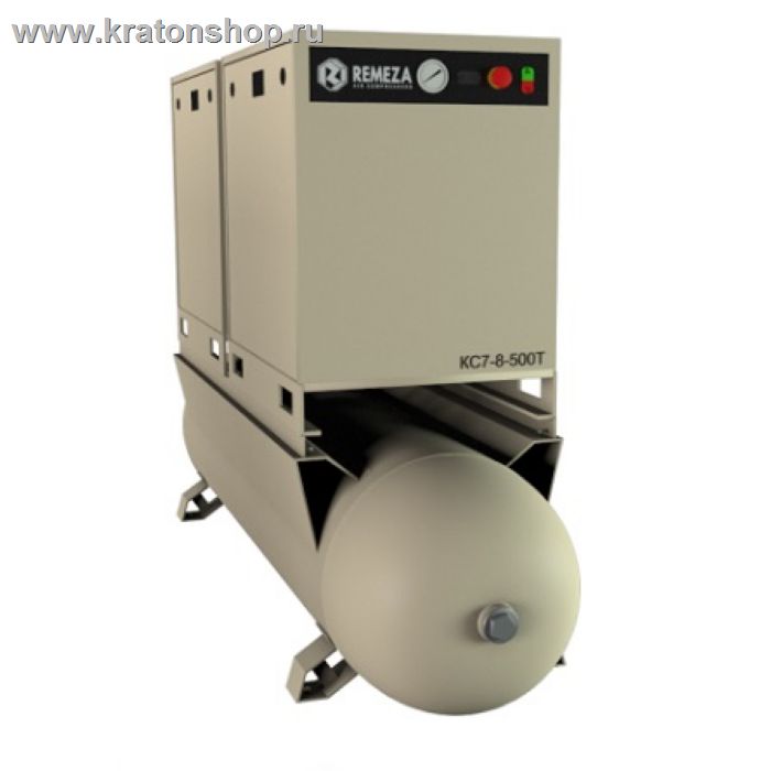 Компрессор спиральный безмасляный  Remeza КС7-8-500Т