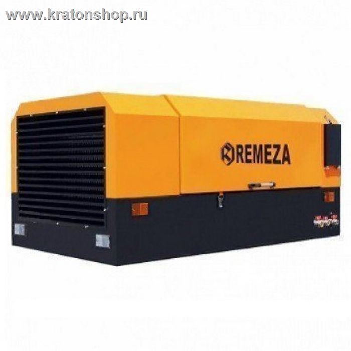 Компрессор с автономным приводом Remeza ДК-3/7РД на раме