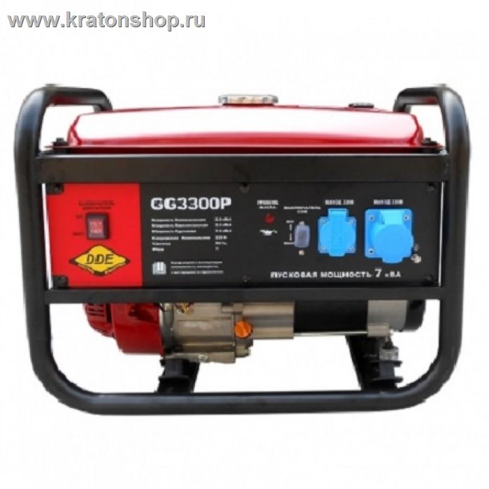 Генератор бензиновый DDE GG3300P