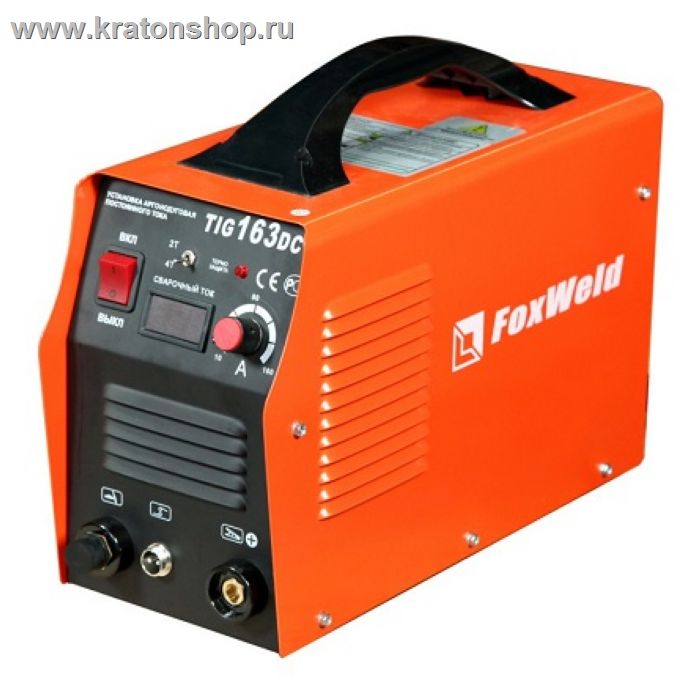 Аппарат аргонодуговой сварки FoxWeld TIG 163 DC