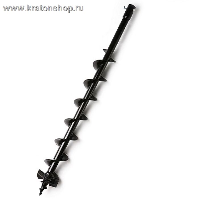 Шнек для земли к буру бензиновому ERGOMAX 80 мм