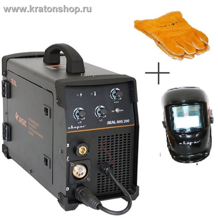Сварочный полуавтомат Сварог REAL MIG 200 (N24002) BLACK