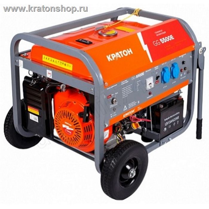 Генератор бензиновый Кратон GG-5500Е