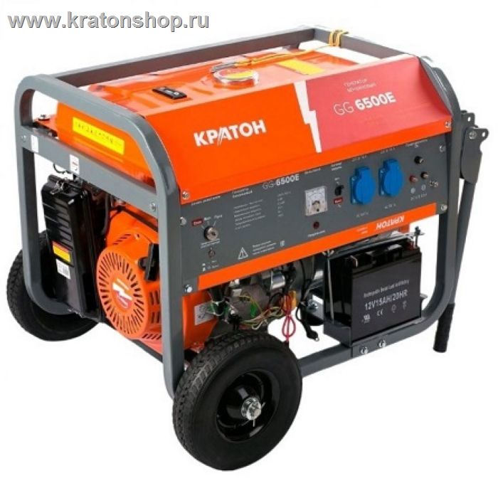 Генератор бензиновый Кратон GG-6500Е