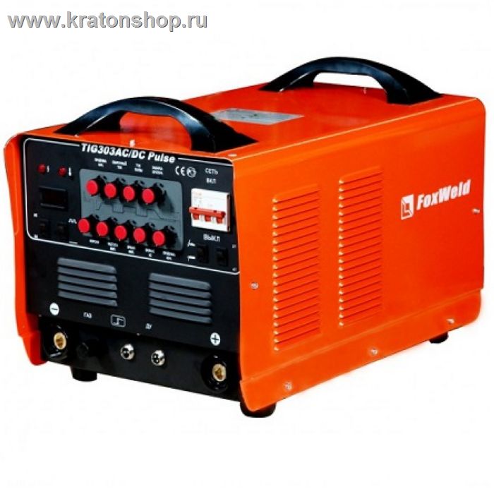 Аппарат аргонодуговой сварки FoxWeld TIG 303 AC/DC Pulse