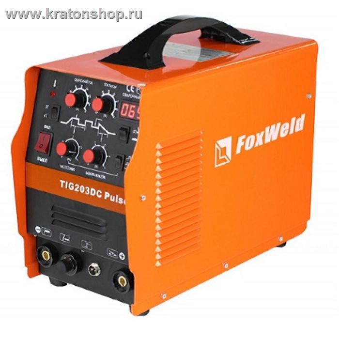 Аппарат аргонодуговой сварки FoxWeld TIG 203 DC Pulse