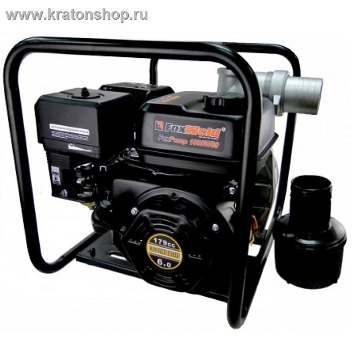 Мотопомпа бензиновая FoxWeld 1000W80