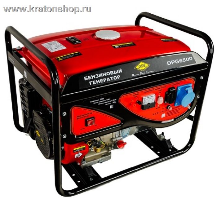 Генератор бензиновый DDE DPG6500
