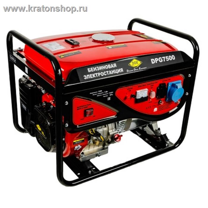 Генератор бензиновый DDE DPG7500