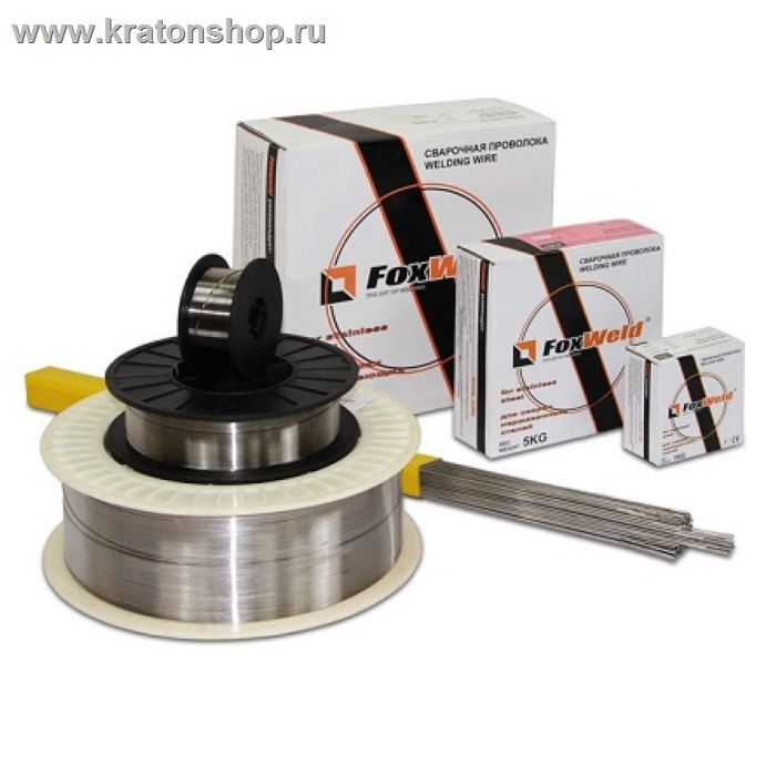 Сварочная проволока нержавеющая ER-308 LSI D 1,0 мм 15,0 кг