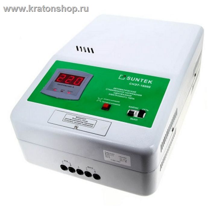 Стабилизатор напряжения Suntek СНЭТ 16000 ВА релейный