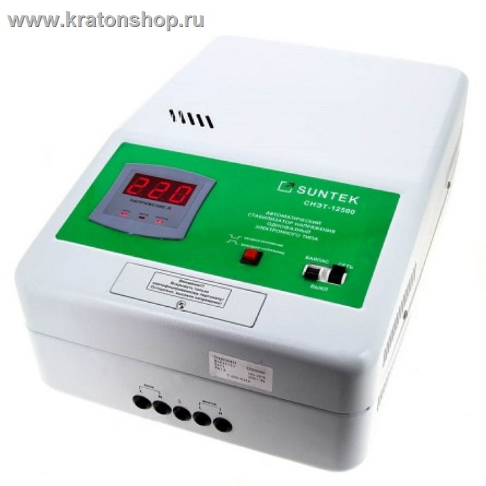 Стабилизатор напряжения Suntek СНЭТ 12500 ВА релейный