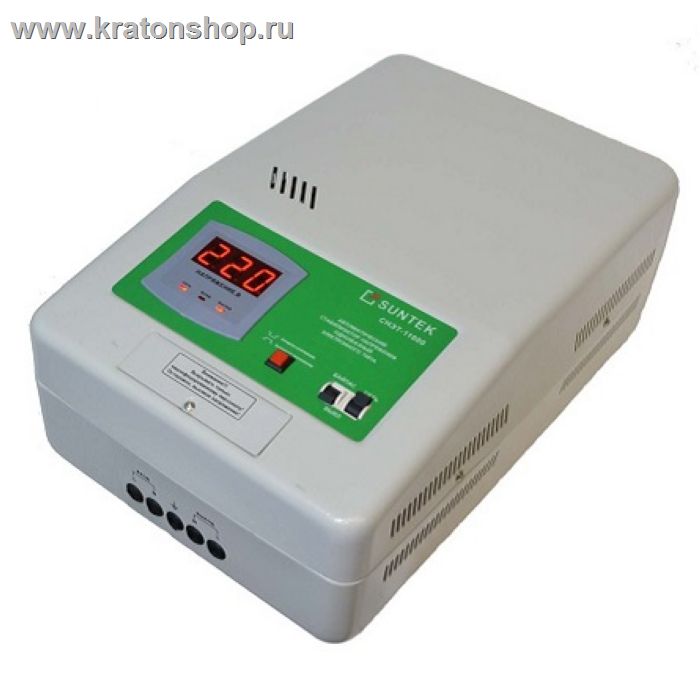 Стабилизатор напряжения Suntek СНЭТ 11000 ВА релейный