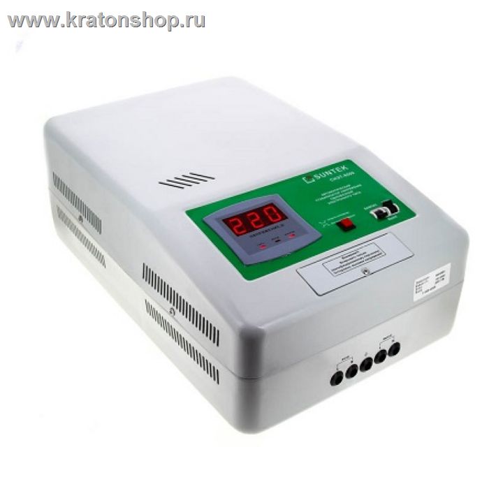 Стабилизатор напряжения Suntek СНЭТ 8500 ВА релейный