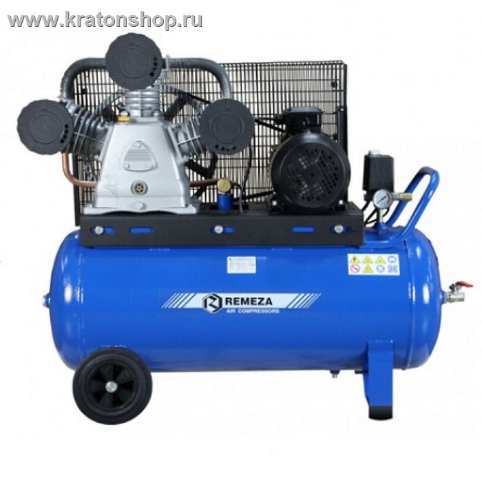 Компрессор с ременной передачей СБ4/С-100.LB75 Remeza