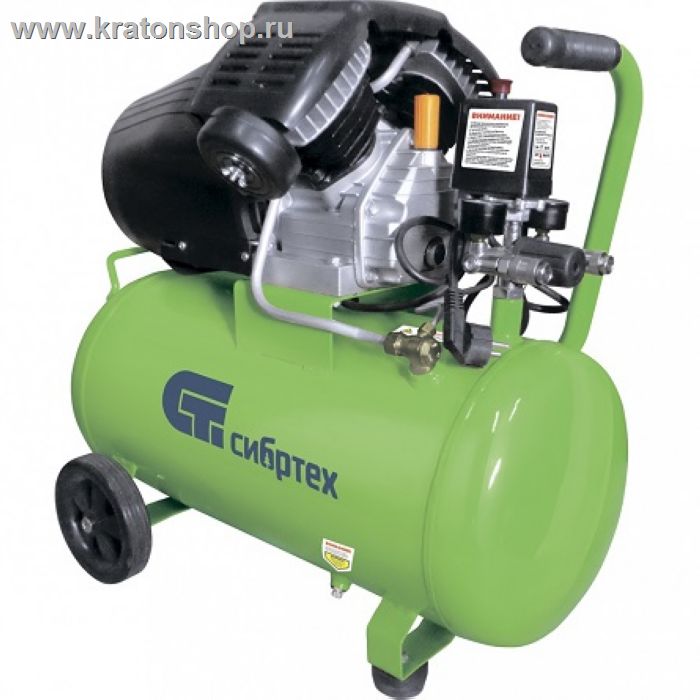 Компрессор с прямой передачей Сибртех КК-2200/50 - фото
