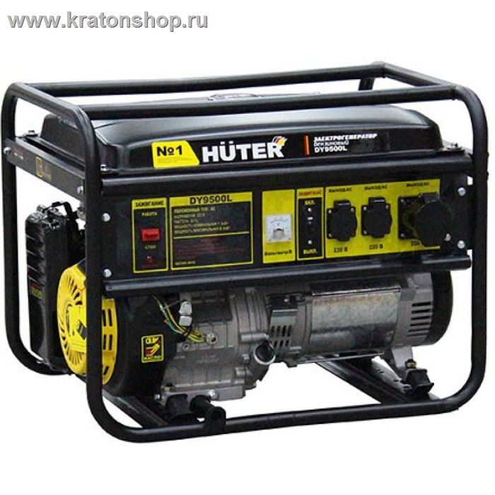Электрогенератор бензиновый Huter DY9500L