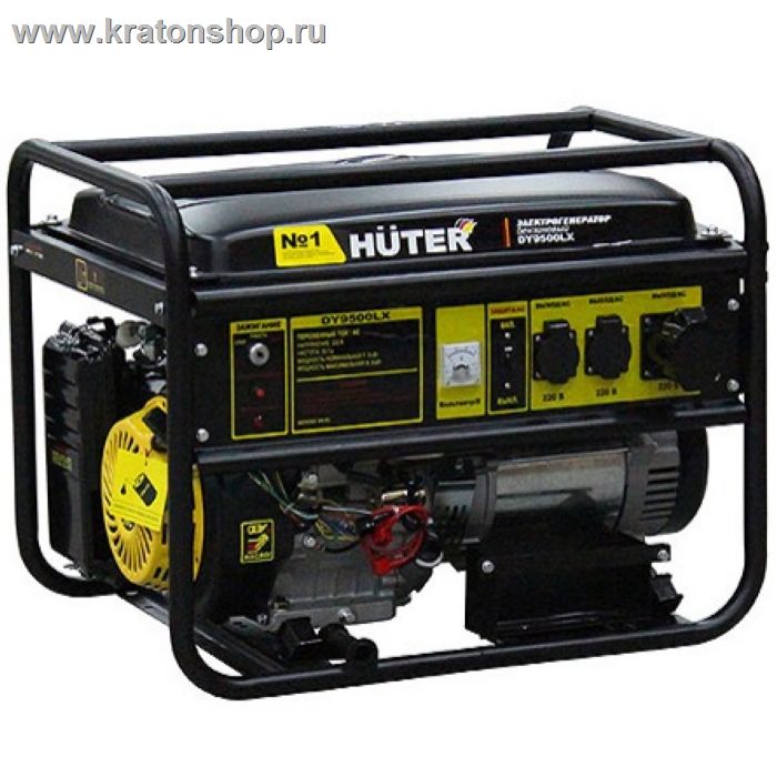 Электрогенератор бензиновый Huter DY9500LX