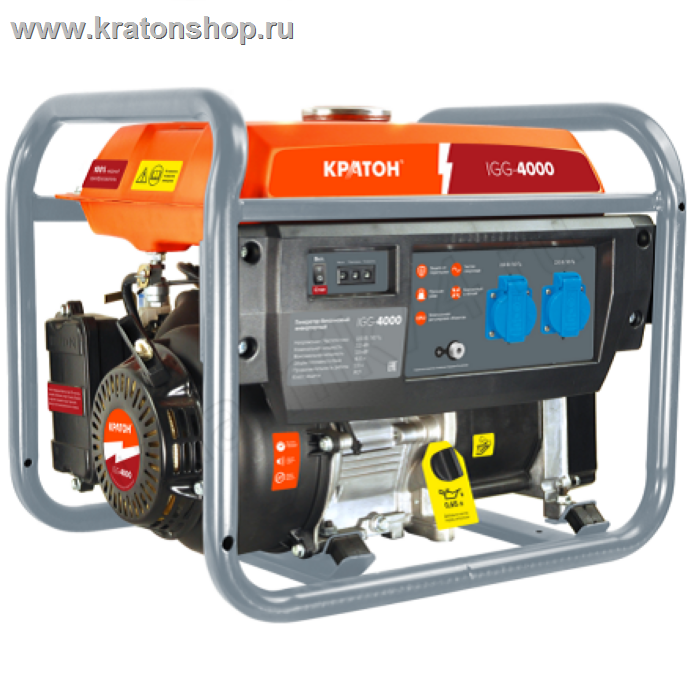 Генератор бензиновый инверторный Кратон IGG-4000